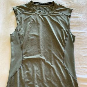Nike pro combat fitted dri-fit sleeveless shirt